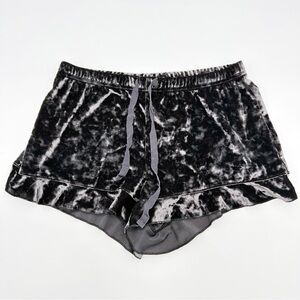 Victoria's‎ Secret Crushed Velvet Whimsigoth Sleepwear Shorts